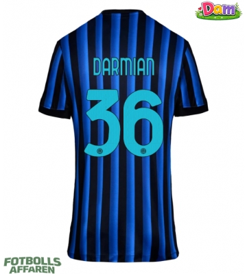 Inter Milan Matteo Darmian #36 Hemmatröja Kvinnor 2025-26 Kortärmad